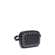 Black Calf Leather Bos Taurus Shoulder Bag