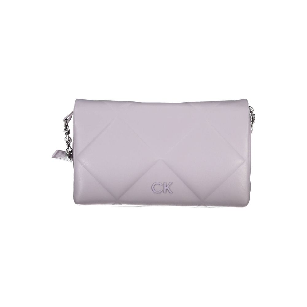 Calvin Klein Black Recycled Polyester Shoulder Bag