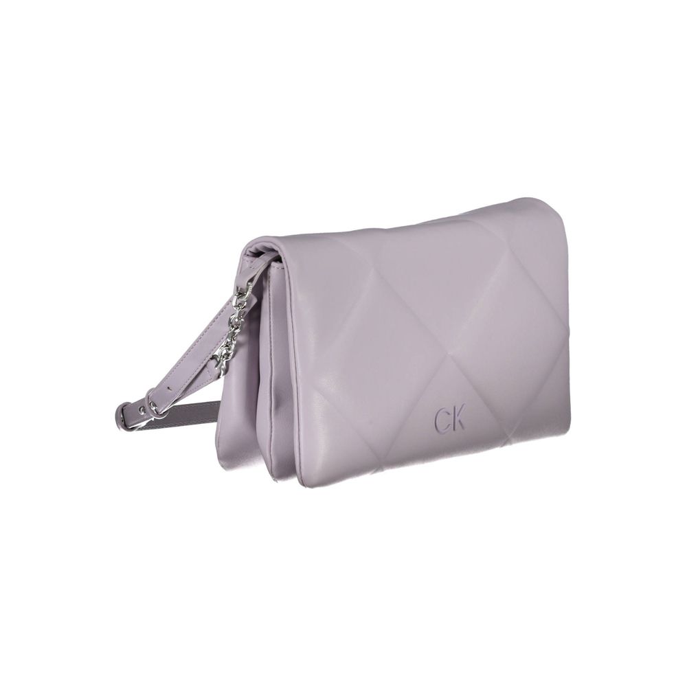 Calvin Klein Black Recycled Polyester Shoulder Bag