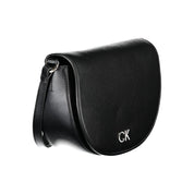 Calvin Klein Black Recycled Polyester Shoulder Bag