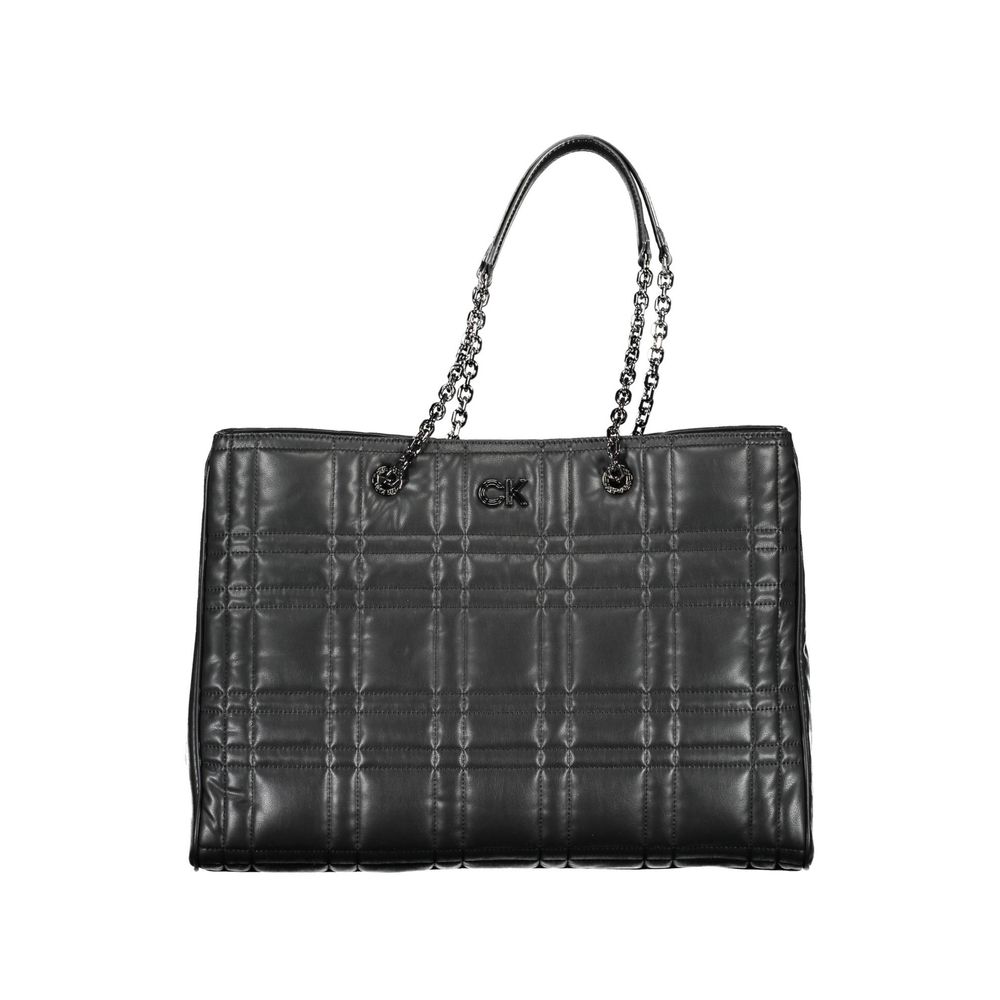 Calvin Klein Nero Polyester Shoulder Bag