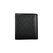 Calvin Klein Nero Polyurethane Wallet