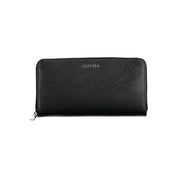 Calvin Klein Black Polyurethane Women's Wallet