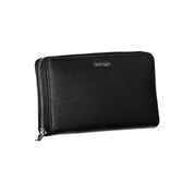 Calvin Klein Black Polyurethane Women's Wallet