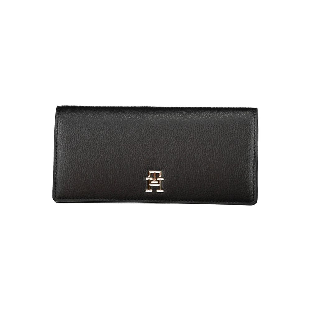 Tommy Hilfiger Black Leather Card Holders