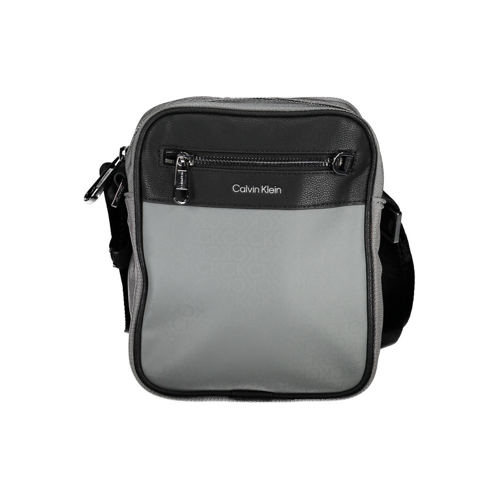Calvin Klein Nero Polyester Shoulder Bags