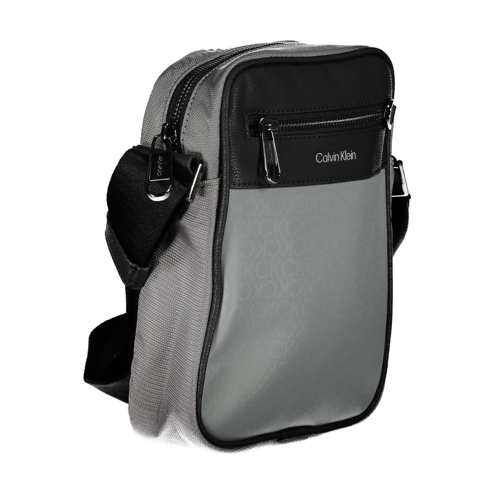 Calvin Klein Nero Polyester Shoulder Bags