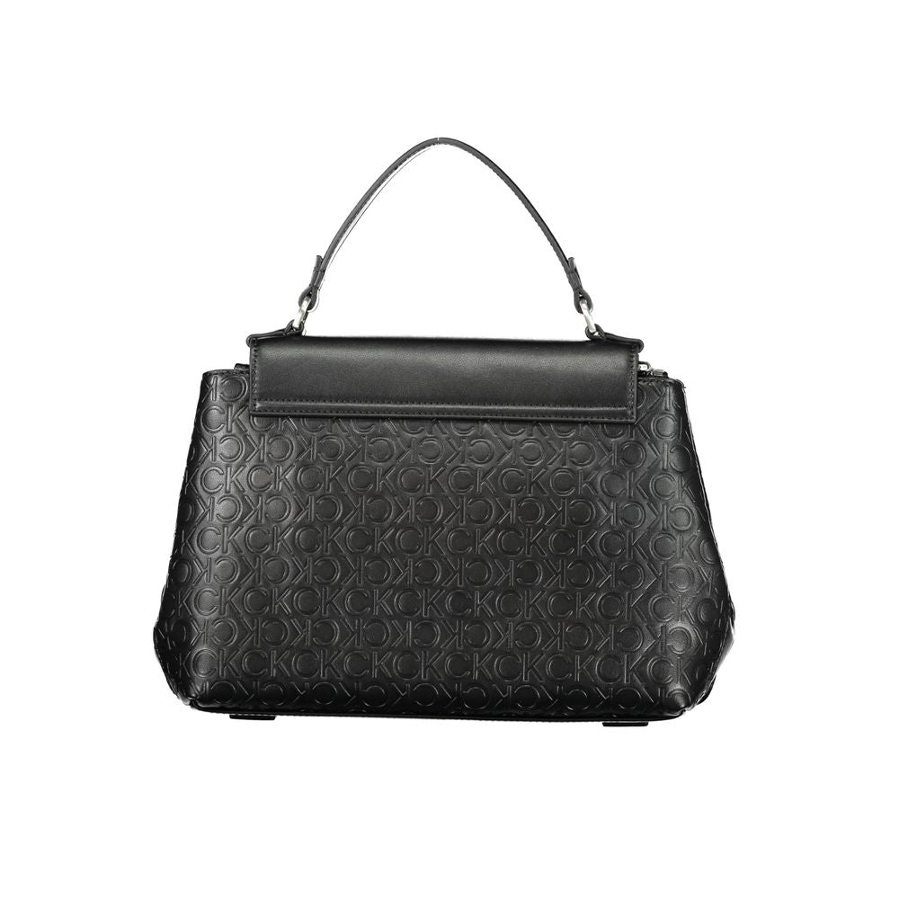 Calvin Klein Black Recycled Polyester Handbag