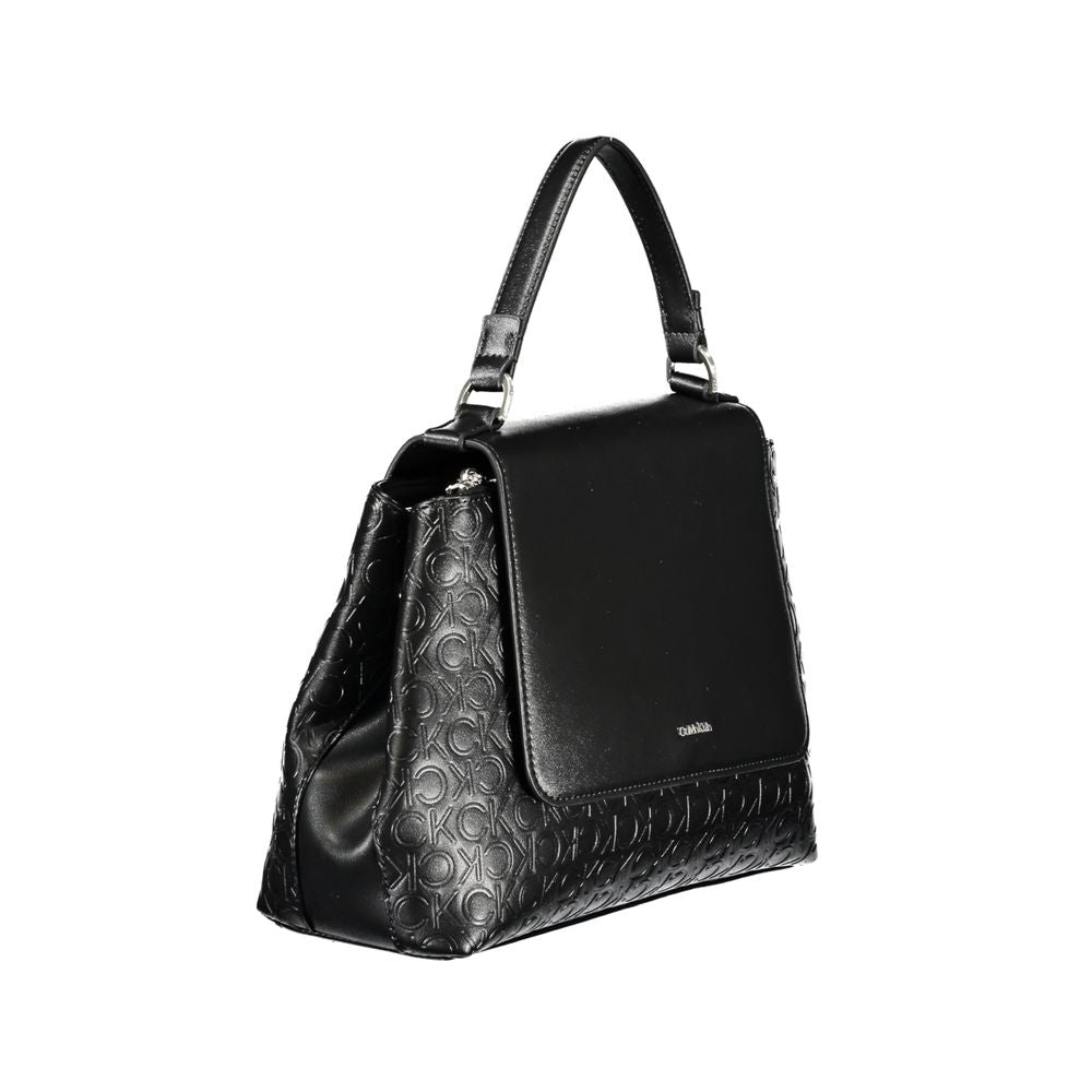 Calvin Klein Black Recycled Polyester Handbag