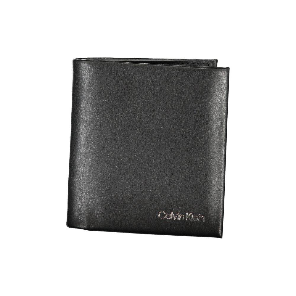 Calvin Klein Nero Polyester Polyurethane Shoulder Bags