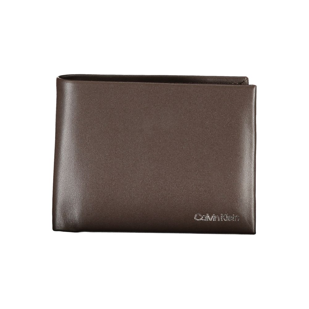 Calvin Klein Black Polyurethane Men Wallet