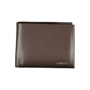 Calvin Klein Black Polyurethane Men Wallet