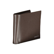 Calvin Klein Black Polyurethane Men Wallet
