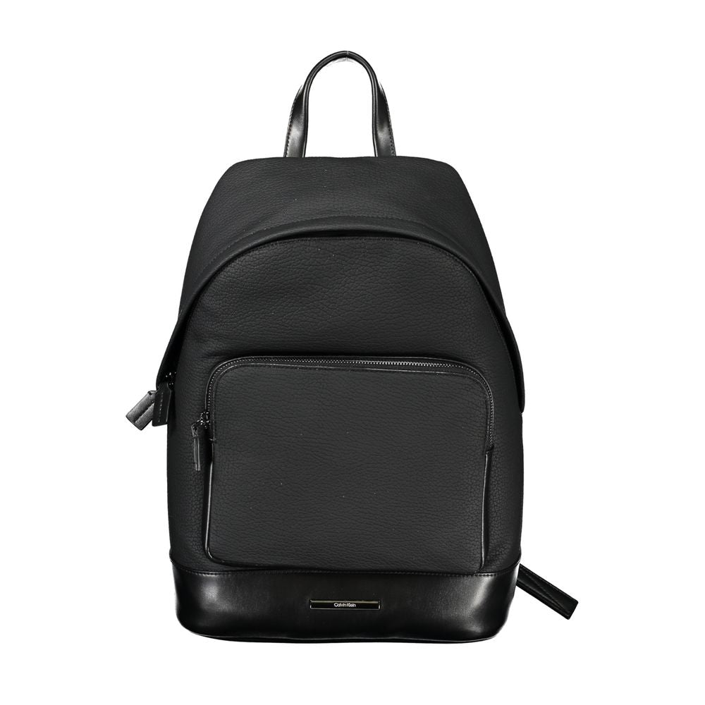 Calvin Klein Black Recycled Polyester Backpack