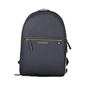 Tommy Hilfiger Blue Recycled Polyester Backpack