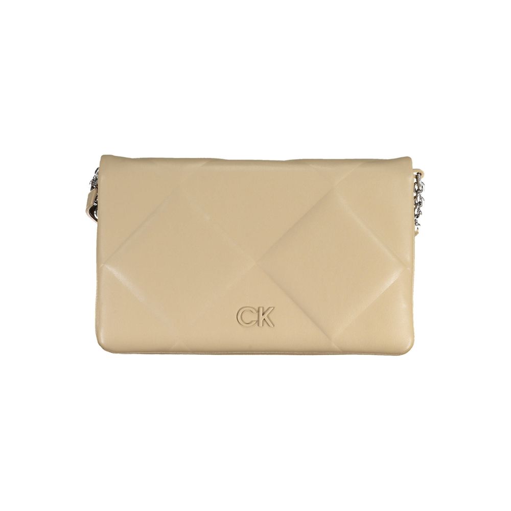 Calvin Klein Black Polyurethane Shoulder Bag