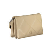 Calvin Klein Black Polyurethane Shoulder Bag