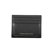 Tommy Hilfiger Black Polyurethane Wallet