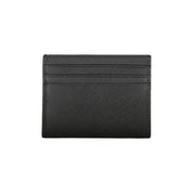 Tommy Hilfiger Black Polyurethane Wallet