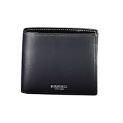 Tommy Hilfiger Blue/Black Leather Wallet