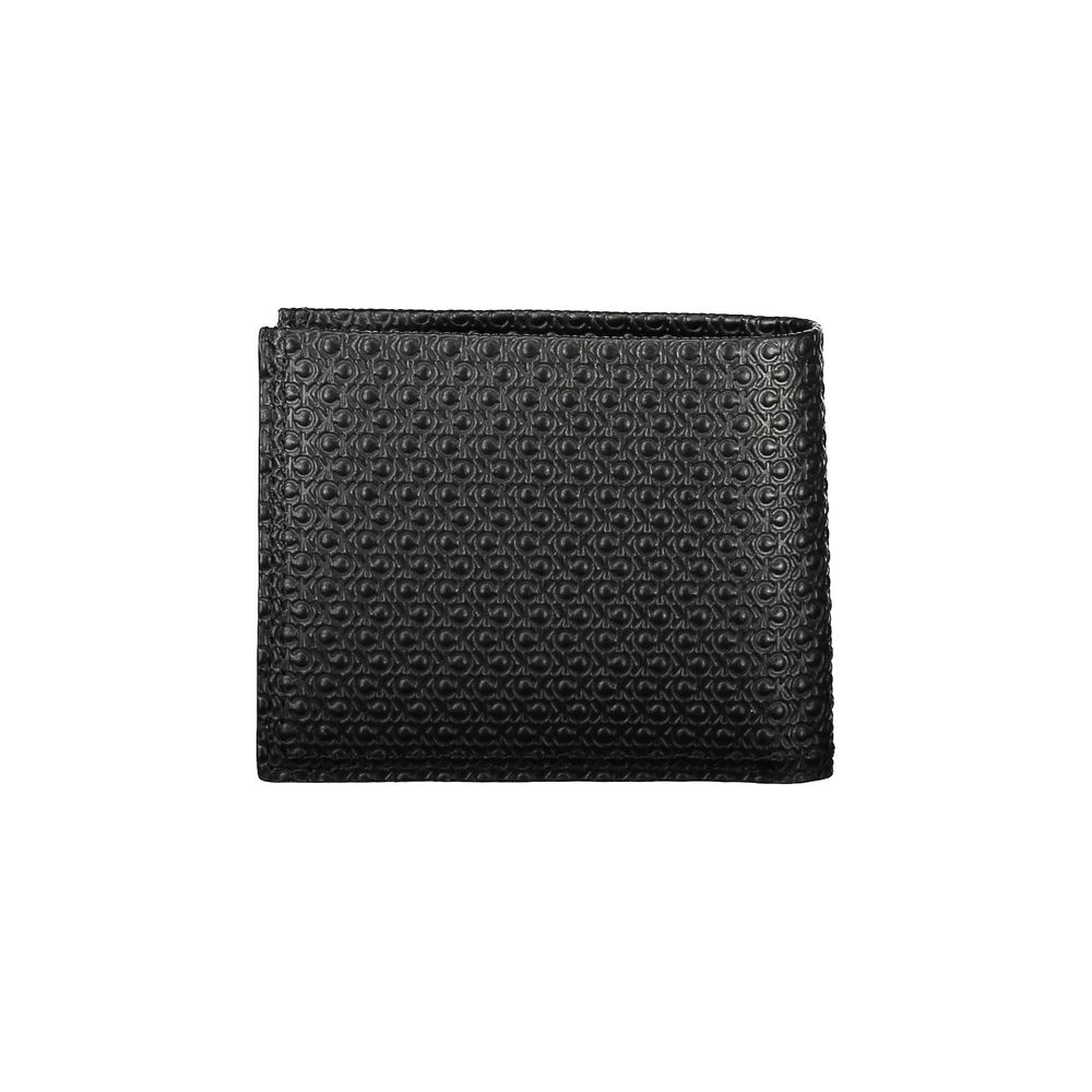 Calvin Klein Black Leather Card Holder