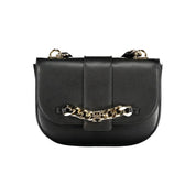Tommy Hilfiger Black Polyurethane Shoulder Bag