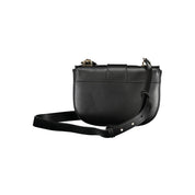 Tommy Hilfiger Black Polyurethane Shoulder Bag