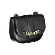 Tommy Hilfiger Black Polyurethane Shoulder Bag