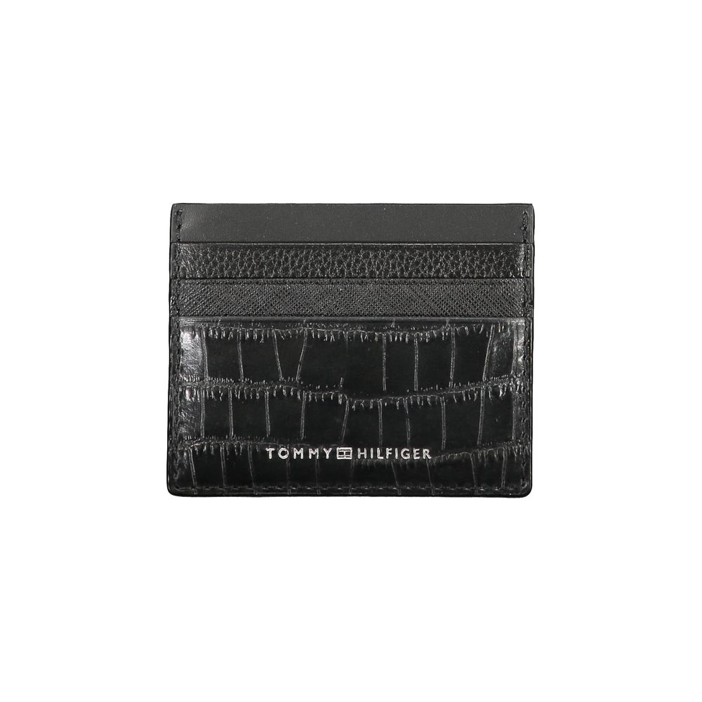 Tommy Hilfiger Nero Leather Card Holder