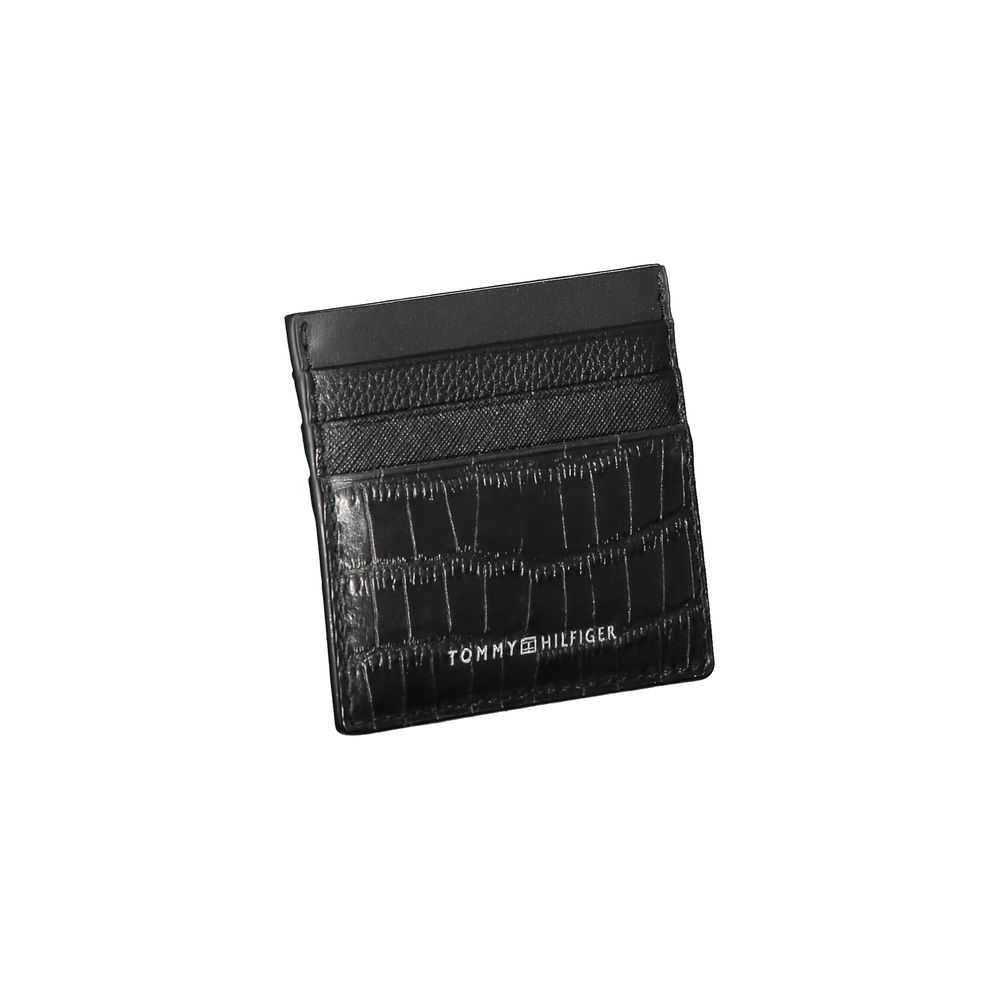Tommy Hilfiger Nero Leather Card Holder