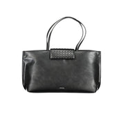 Calvin Klein Black Polyester Shoulder Bag