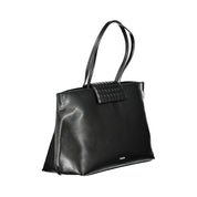 Calvin Klein Black Polyester Shoulder Bag
