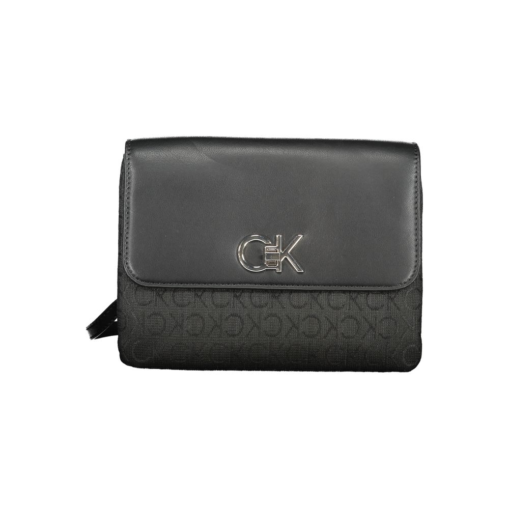 Calvin Klein Black Recycled Polyester Handbag