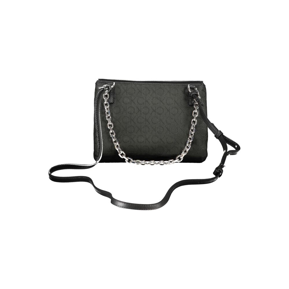 Calvin Klein Black Recycled Polyester Handbag