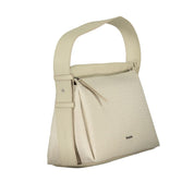 Calvin Klein Beige Polyester Shoulder Bag