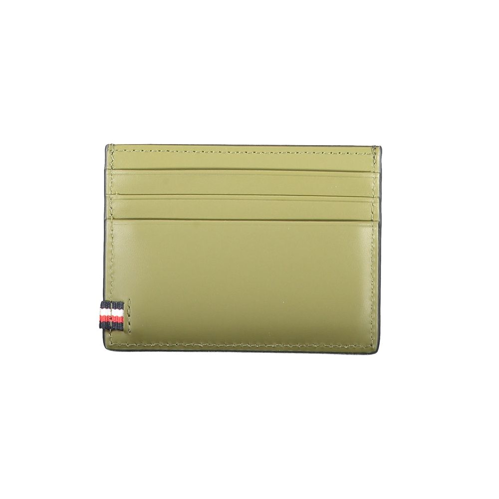 Tommy Hilfiger Nero Pelle Leather Card Holder