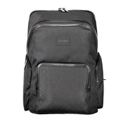 Calvin Klein Black Recycled Polyester Backpack
