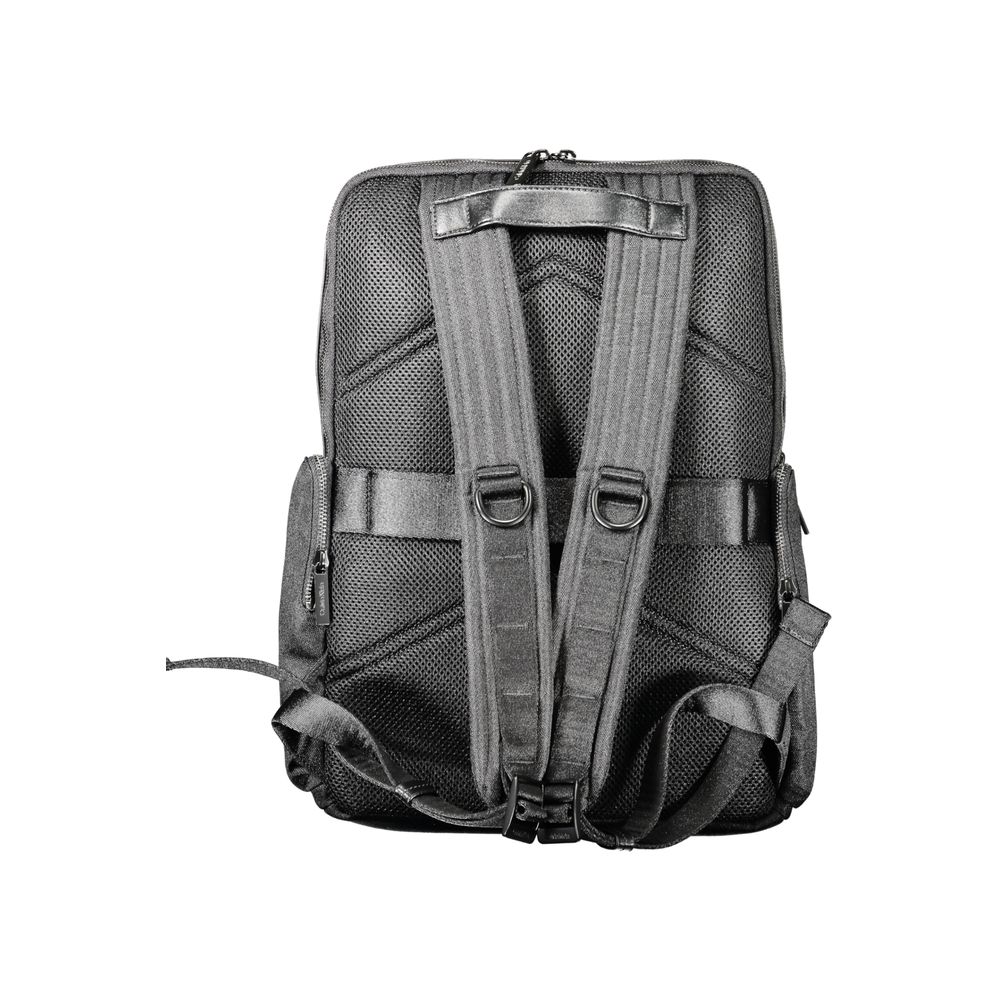 Calvin Klein Black Recycled Polyester Backpack