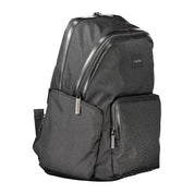 Calvin Klein Black Recycled Polyester Backpack