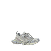 Balenciaga Gray Polyester Chunky Sneakers