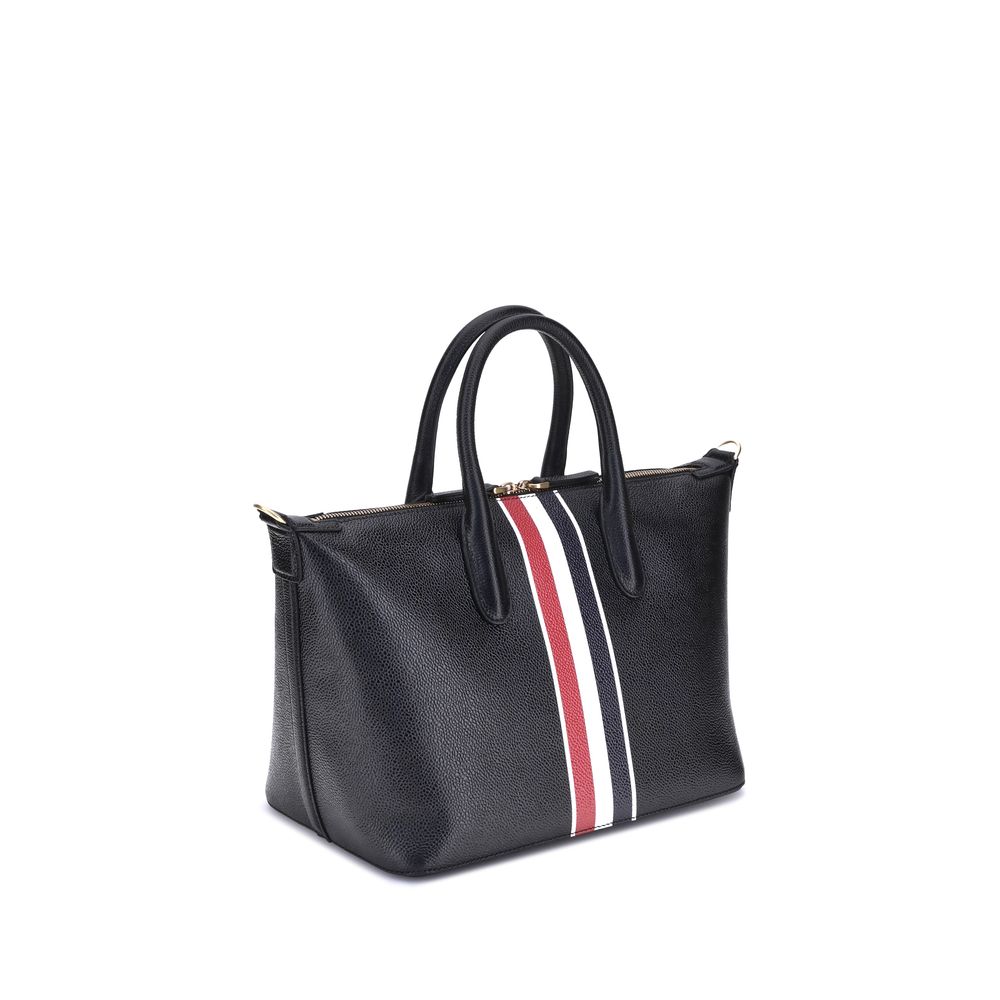 Black Calf Leather Bos Taurus Handbag