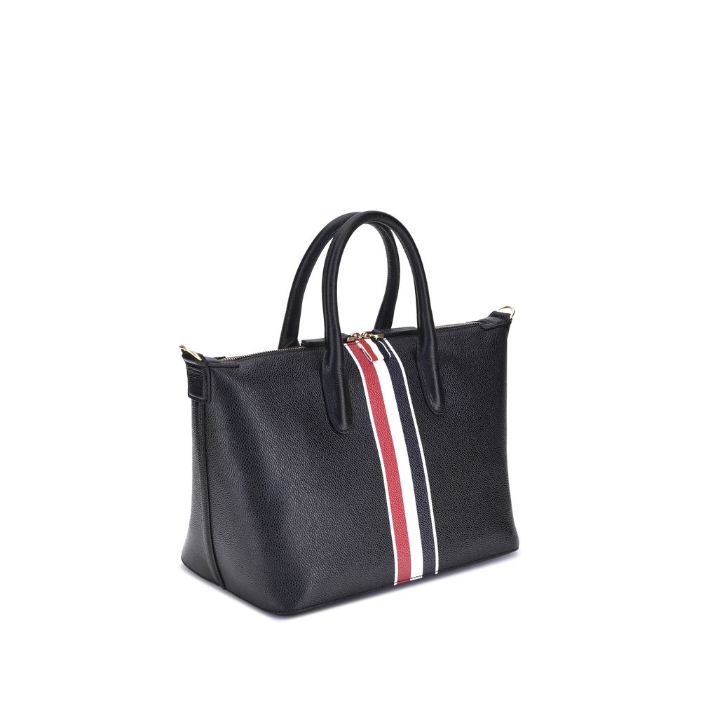Black Calf Leather Bos Taurus Handbag