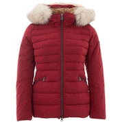 Bordeaux Polyester Jackets & Coat