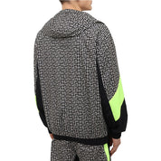 Multicolor Nylon Men Jacket