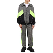 Multicolor Nylon Men Jacket