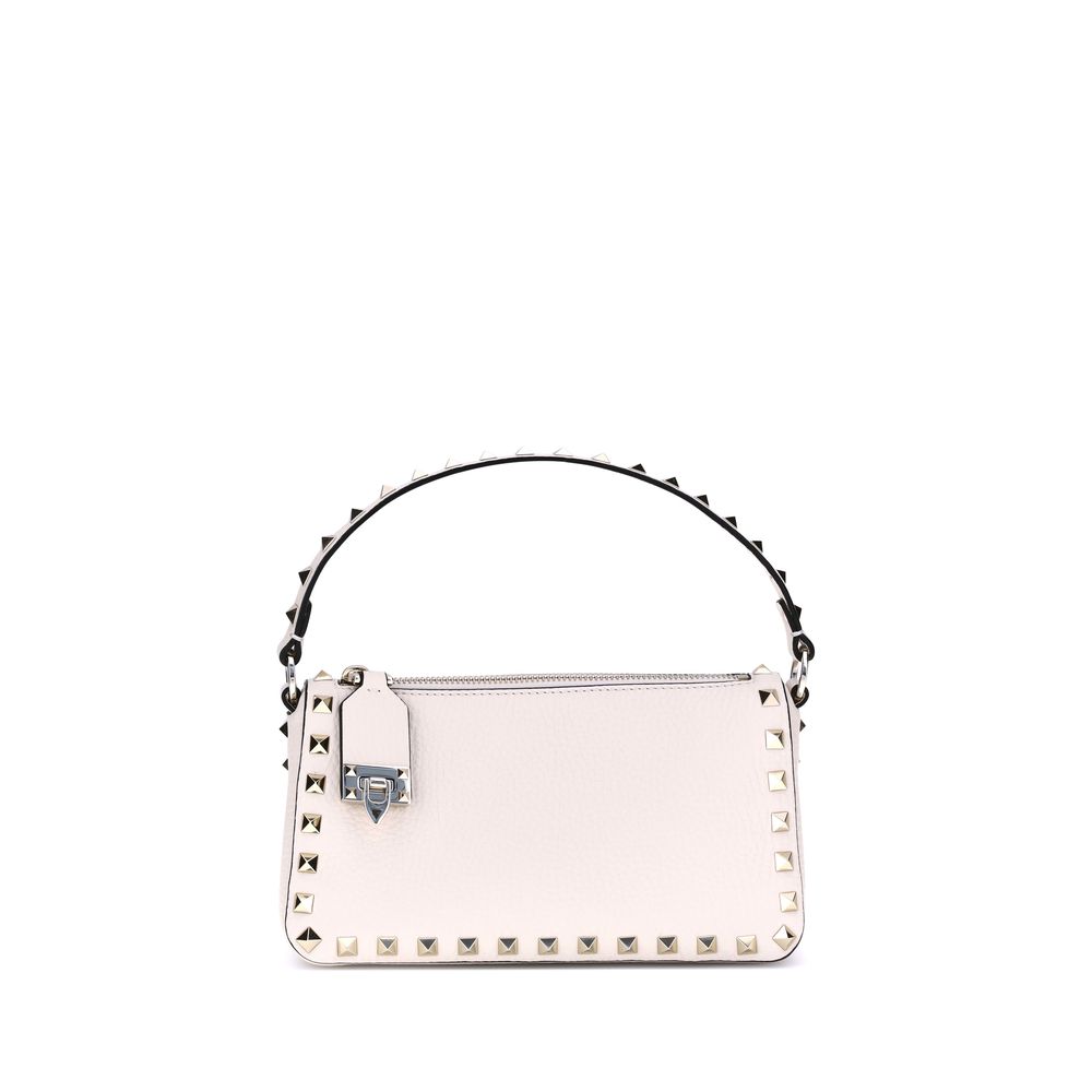 White Calf Leather Bos Taurus Shoulder Bag