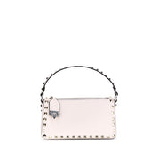 White Calf Leather Bos Taurus Shoulder Bag
