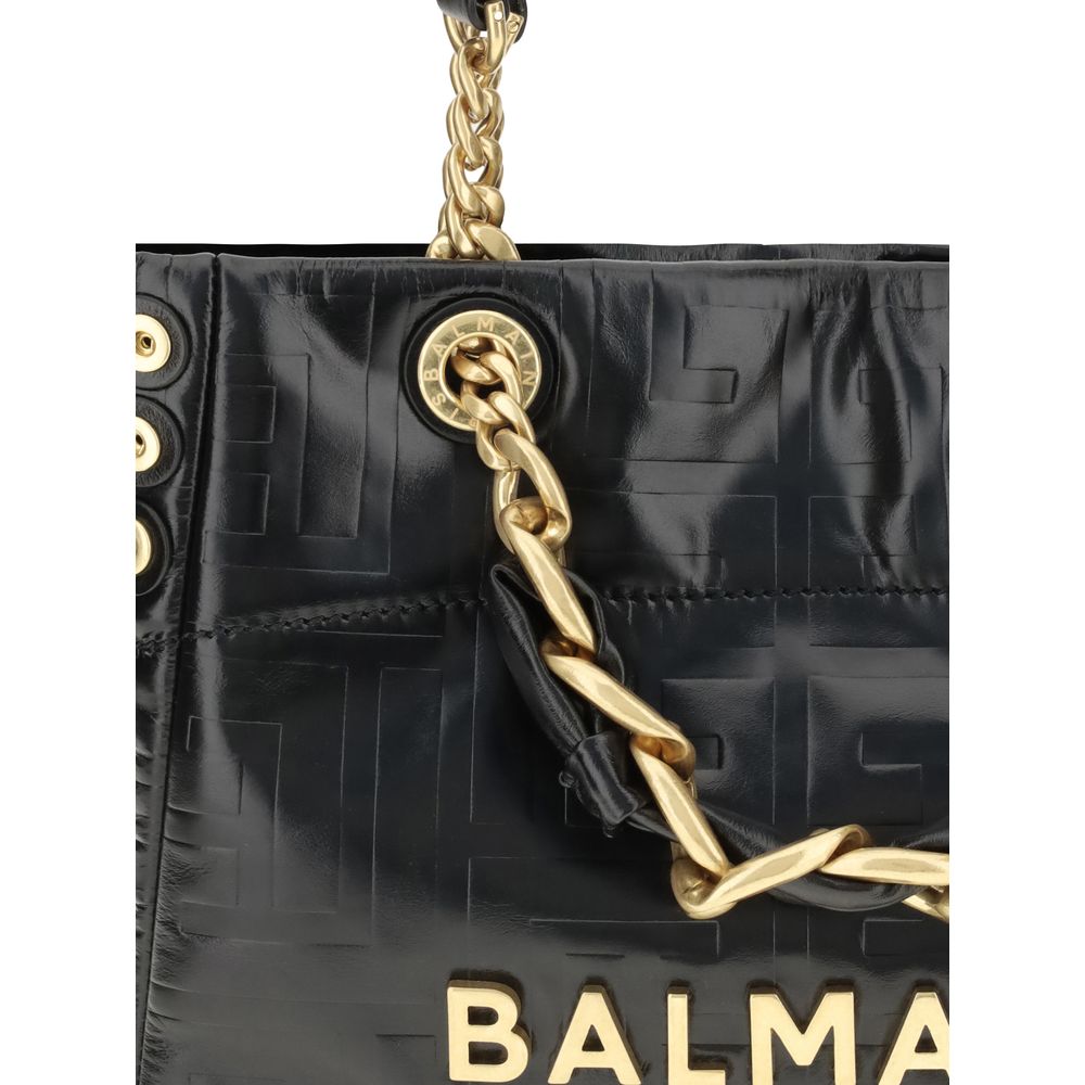 Black Calf Leather Bos Taurus Shoulder Bag