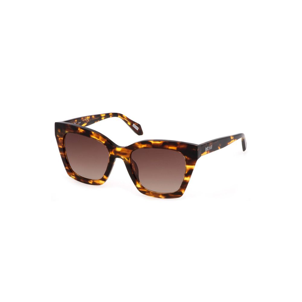 Just Cavalli Marrone Plastic Sunglass