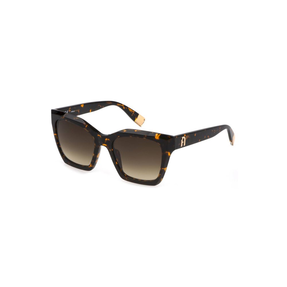 Furla Brown Acetate Sunglasses